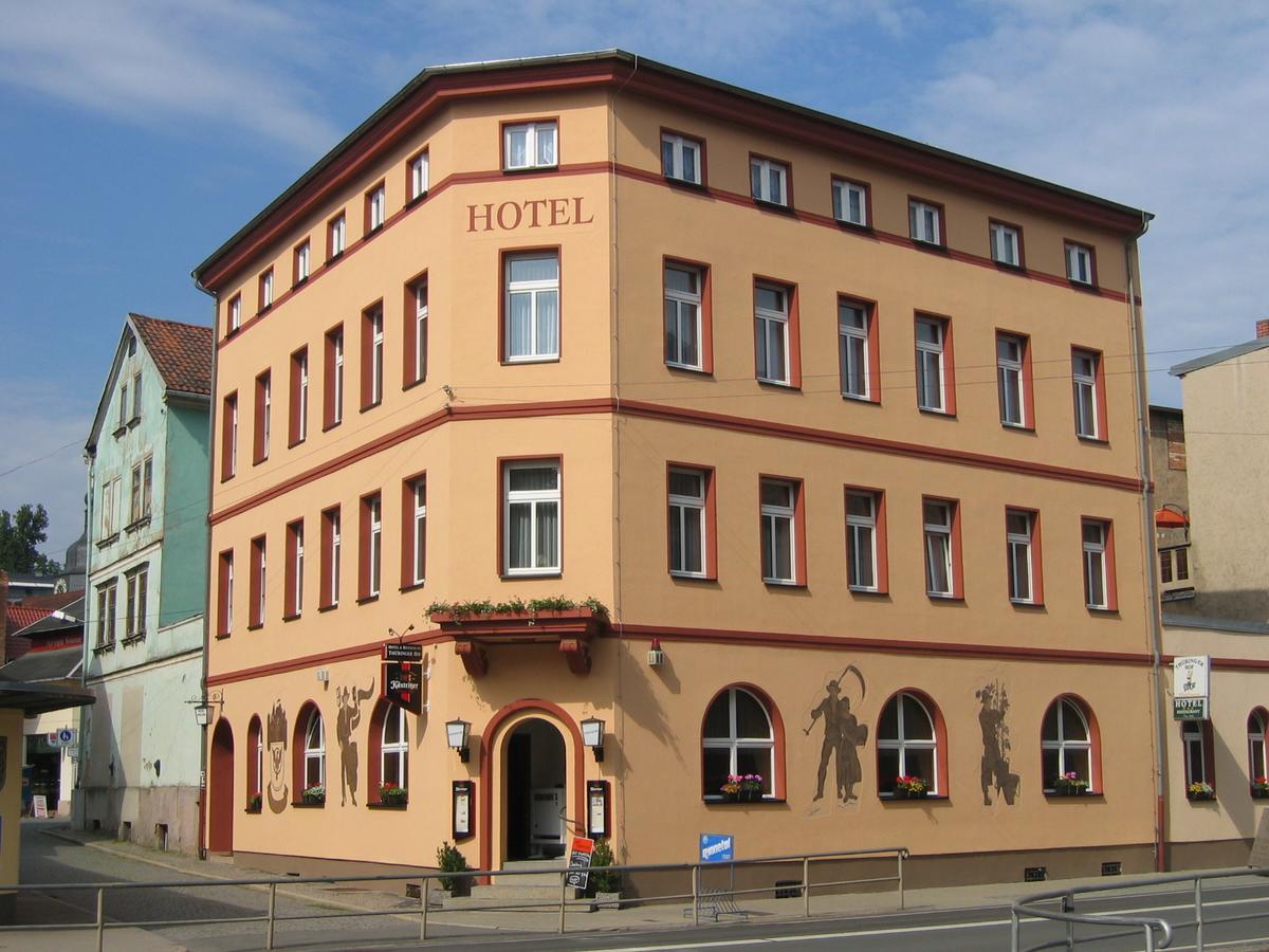 Hotel Thueringer Hof Rudolstadt Bagian luar foto